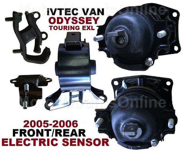 9R3516 5pc fit Honda Odyssey 2005 - 2006 i-VTEC Touring EXL Engine Trans MOUNTS