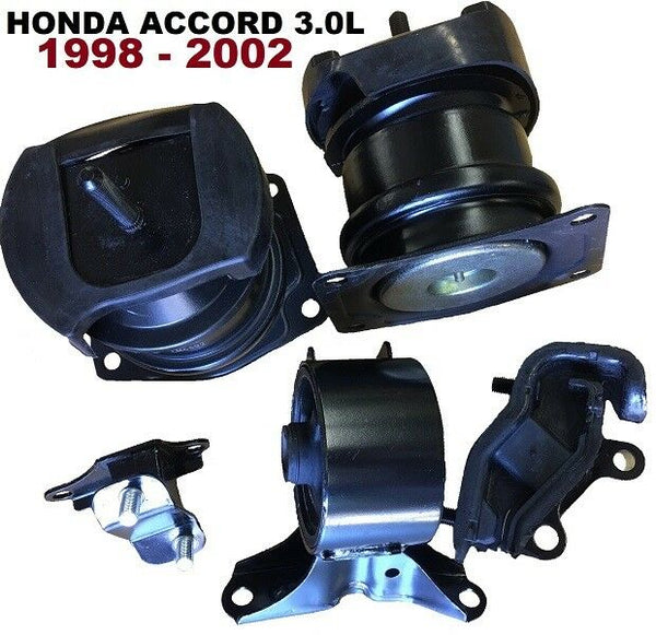 9R3518 5pc Motor Mounts fit AUTO 3.0L Honda Accord 1998 - 2002 Engine and Trans