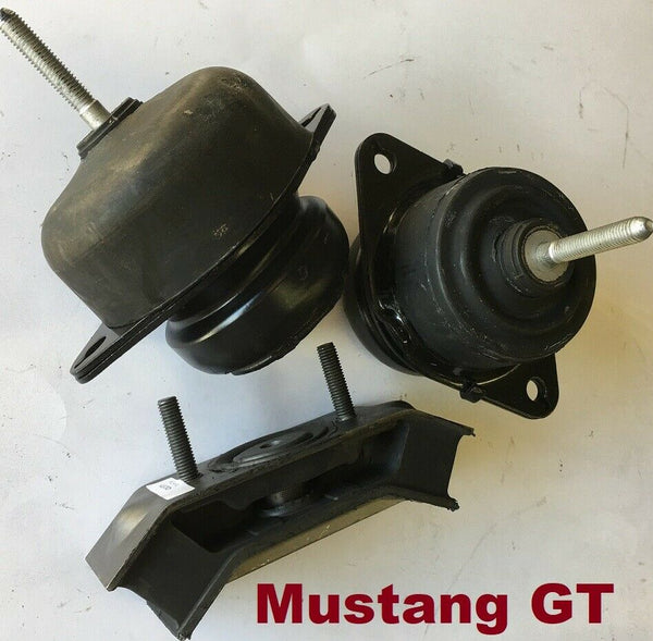 9MA150 3pc Motor Mounts fit 4.0L 4.6L  2005 - 2010 Ford Mustang GT Transmission