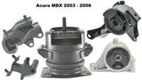 9M1514 5pc Motor Mounts fit 2003 - 2006 Acura MDX FWDAWD SUV Engine Transmission