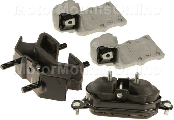 9R1152 4pc Motor Mounts fit FWD AWD miniVAN 3.4L Chevy Venture 1997 - 2005 Trans