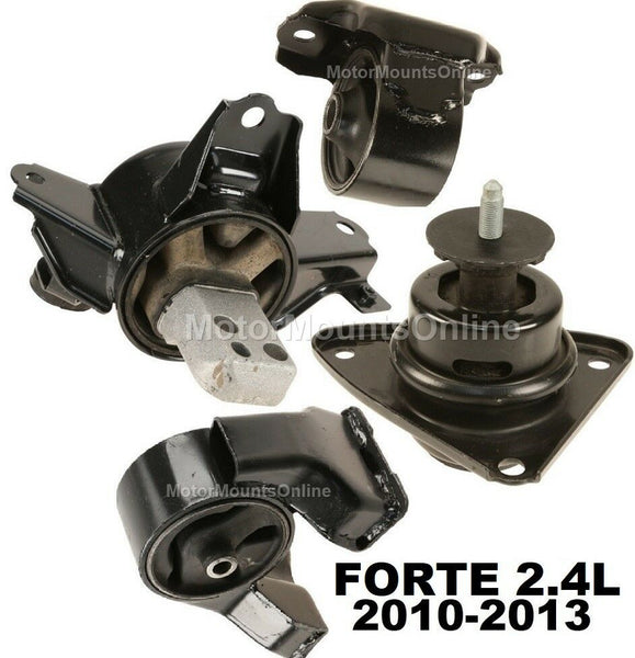 9R3726 4pc Motor Mounts fit 2.4L Engine 2010 - 2013 Kia Forte AUTO TRANS Mounts