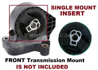 9R3106 4pc Motor Mounts w/ INSERT fit MANUAL 2.0L Chevy Cobalt 2006 - 2010