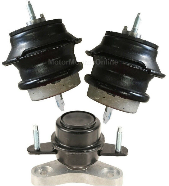 9R1380 3pc Motor Mounts fit RWD Infiniti QX50 QX70 2008 - 2013 Automatic SUV