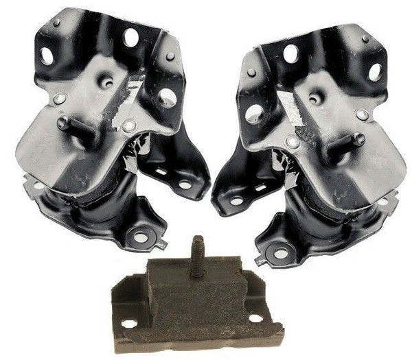 9M1102 3pc Motor Mounts fit 2007 - 2013 RWD Truck 4.8L Engine GMC Sierra 1500