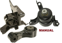 9LL200M 3pc Motor Mounts fit Scion XD 2008 2009 - 2014 1.8L Engine MANUAL Trans