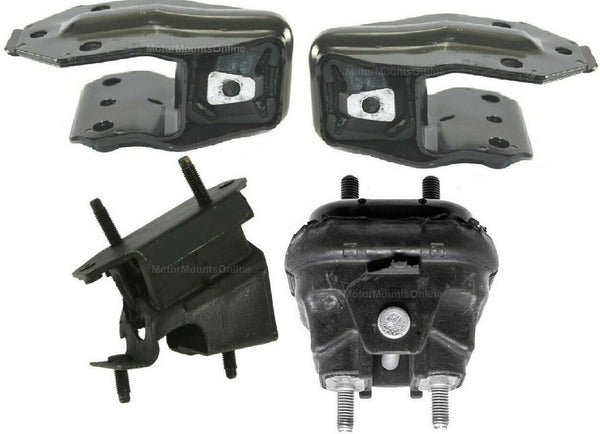 8MA133 4pc Motor Mounts fit 5.3L Engine 2006 - 2009 Chevy Impala Buick LaCrosse