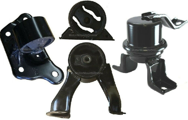 8M1146 4pc Motor Mounts fit No-Turo 2.0L 2002 - 2007 Mitsubishi Lancer A/T Trans