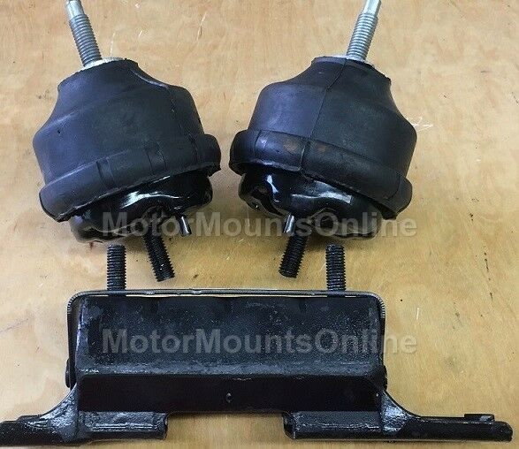 8M1102 3pc Motor Mounts Fit 4.2L Engine 2002 - 2009 Chevy Trailblazer EXT Trans