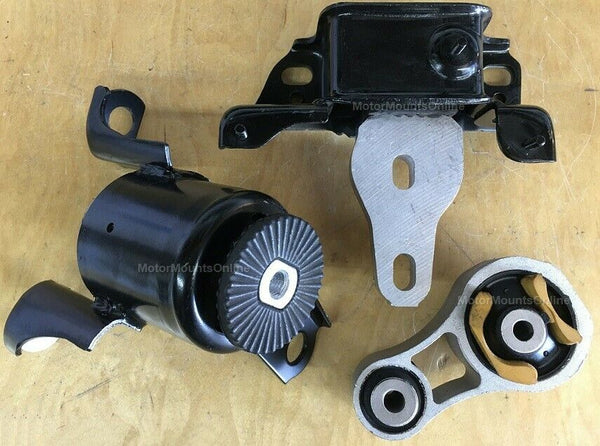 9MA107 3pc Motor Mounts fit 2011 - 2019 1.6L engine Ford Fiesta A/T Transmission