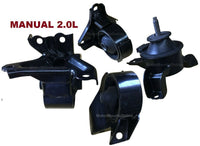 8MA758M 4pc Motor Mounts fit Manual 2.0L Engine 2005 - 2009 Hyundai Tucson FWD