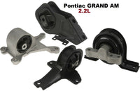 8MB219P 4pc Motor Mounts fit 2.2L engine 2002 2003 2004 2005 Pontiac GRAND AM