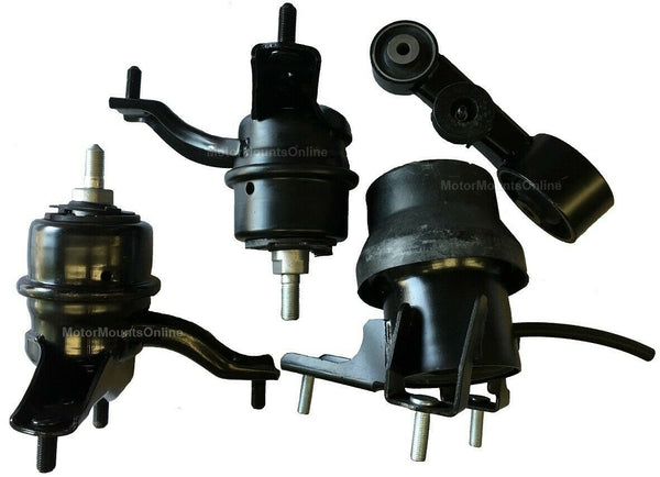 9R3224 4pc Motor Mount fit 3.5L 2012 - 2017 Toyota Camry Front Mount w/ VACUUM