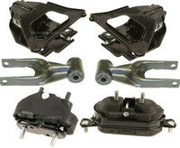 9MA138i 6pc Motor Mounts fit 3.8L 1998 - 1999 Oldsmobile Intrigue Transmission