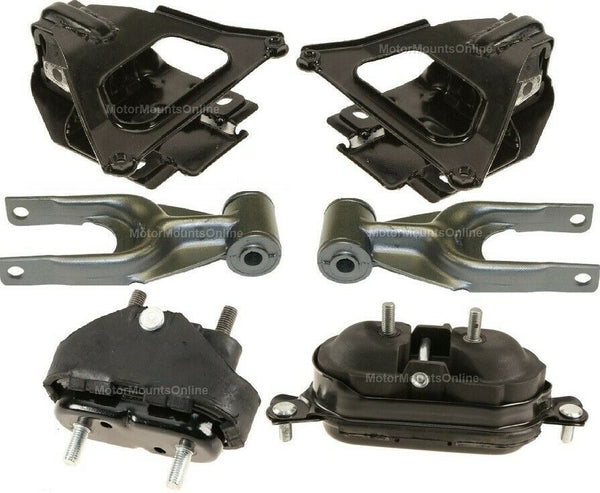 9MA138i 6pc Motor Mounts fit 3.8L 1998 - 1999 Oldsmobile Intrigue Transmission