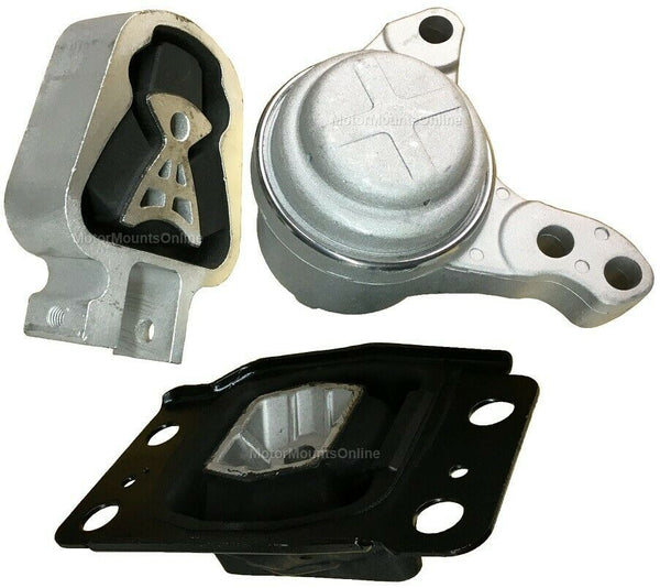 9MB165T 3pc Motor Mounts fit 1.5L 1.6L Engine 2013 - 2020 Ford Fusion Turbo AUTO