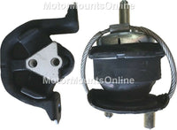 9PP495 2pc Motor Mounts fit AUTOMATIC Saab 9-3 1999 - 2003 ENGINE & Transmission