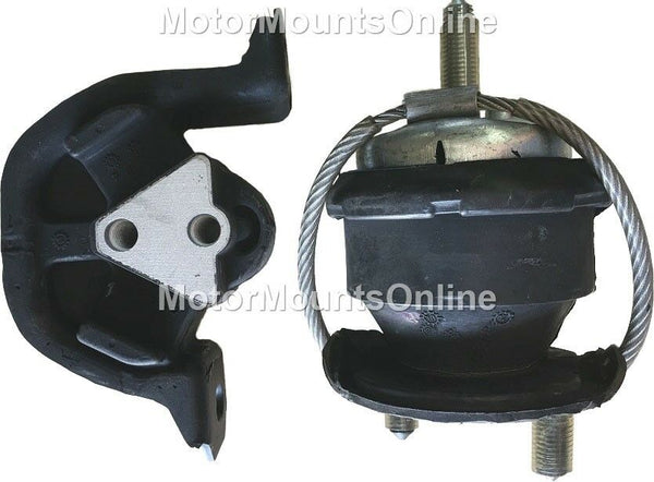 9PP495 2pc Motor Mounts fit AUTOMATIC Saab 9-3 1999 - 2003 ENGINE & Transmission