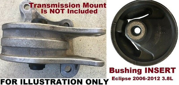 9L0600 INSERT repairsTrans Mount For 3.8L Engine 2006 - 2012 Mitsubishi Eclipse