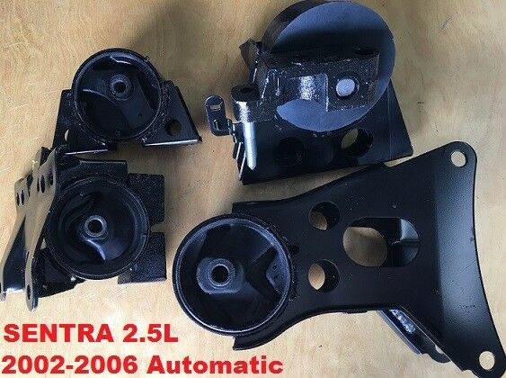 9L1301 4pc Motor Mounts fit2.5L Engine AUTOMATIC Trans 2002 - 06 Nissan Sentra