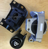 9R1425 3pc Motor Mounts fit 2010 - 2013 2.5L Mazda 3 and 3 Sport and 2.3L Turbo