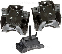 9R3162 3pc Motor Mounts fit4.8/6.0L 2003 - 15 Chevy Express 3500 4500 SAVANA VAN