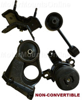 9M1228 4pc Motor Mounts fit AUTO 6CYL 1997 - 2001 Toyota Solara Non-CONVERTIBLE